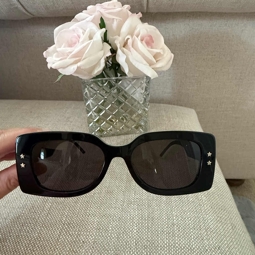 Dior Pacific SIU Black Rectangular Sunglasses - Picture 5 of 6